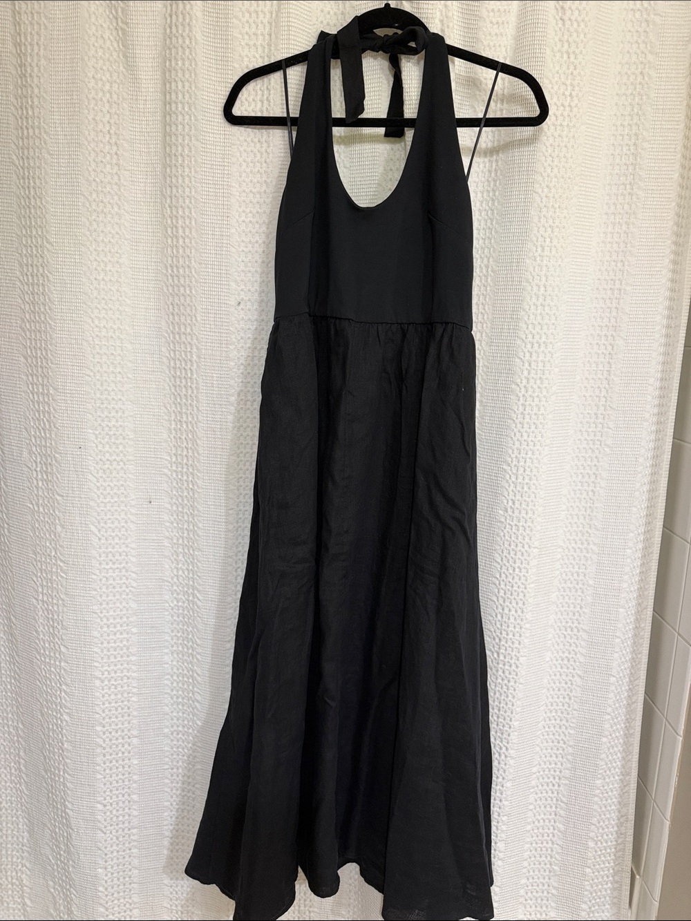 J.Crew 100% linen midi dress